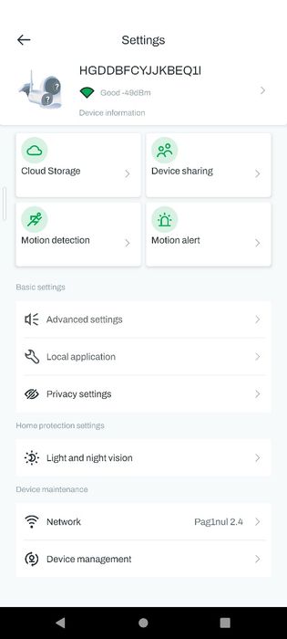 Camera de supraveghere baby monitor homeguard  hgwip212  rezolutie 2.5k