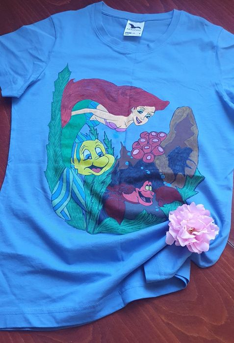 Tricou pictat manual dama