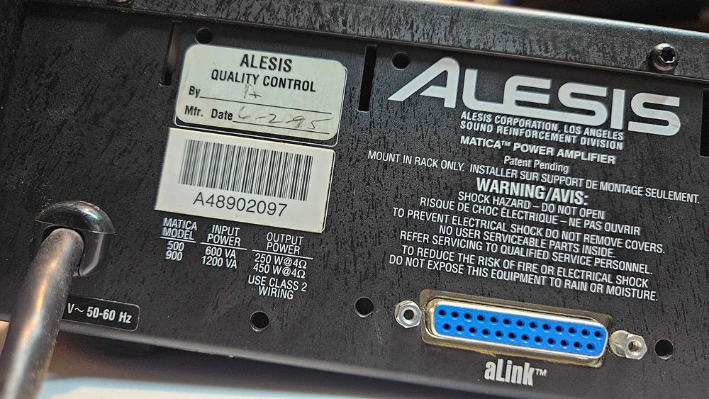 Amplificator de putere Alesis Matica 500