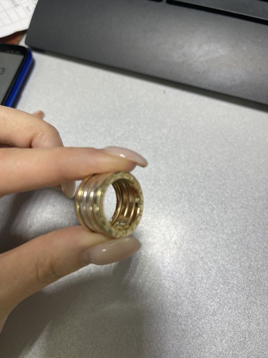 Кольцо золото италия