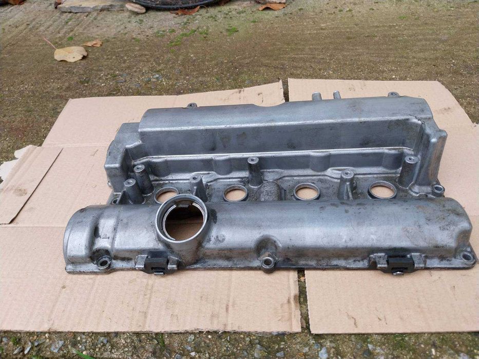 Цилиндрова глава за двигател x18xe1, картер, капак клапани, масл помпа