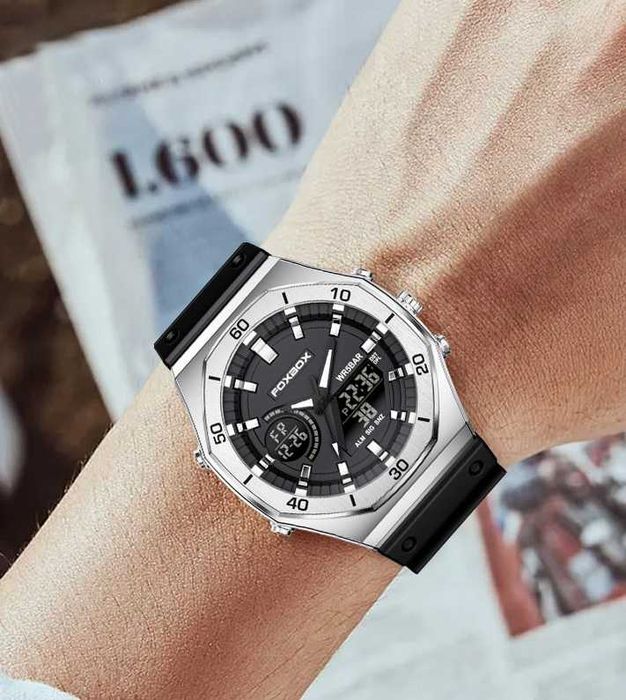 FOXBOX X48 Phantom – хибриден мъжки часовник