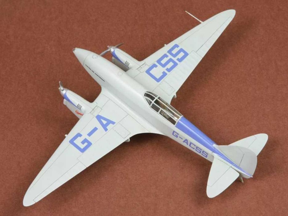 модель самолёта DH-88 Comet 1/72 FROG Ташкент СССР учебный макет