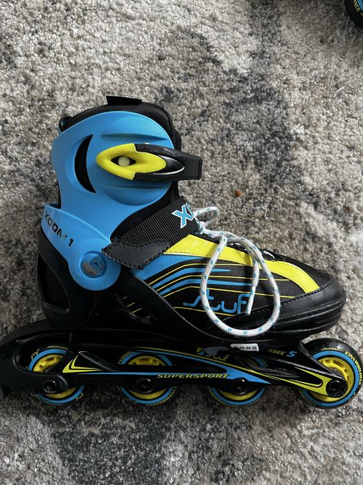Детски сини ролери 32-35 номер