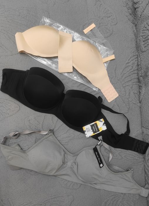 Нижнее белье женское новое бюстгальтер бешовный без бретелек, топ д