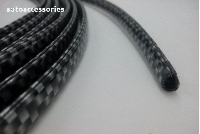 Защитна лайсна за автомобил предпазваща ръбовете на вратите в 2 цвята