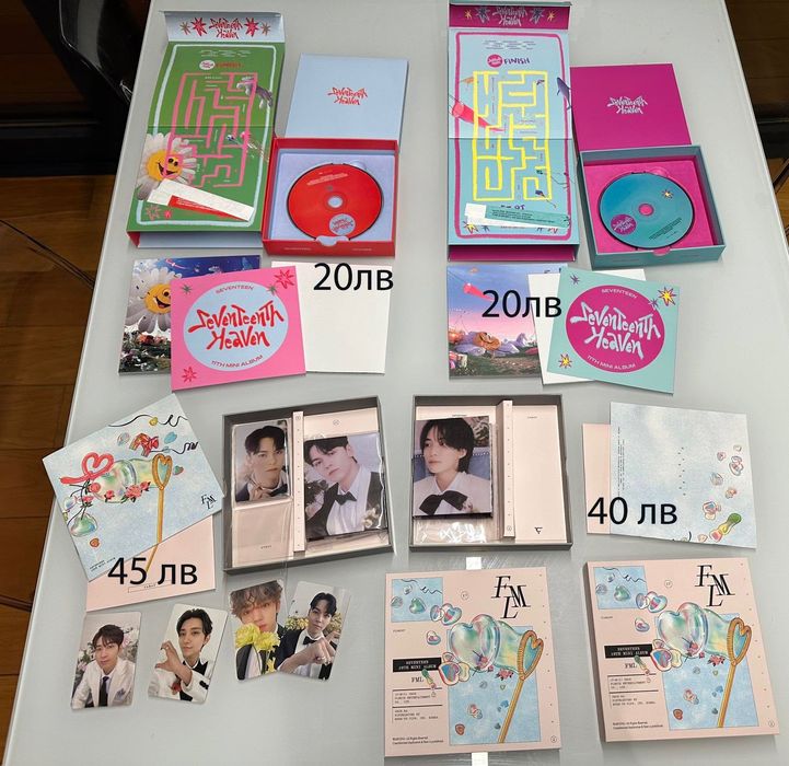 Kpop албуми и картички, Seventeen, enhypen, stray kids,black pink,etc2