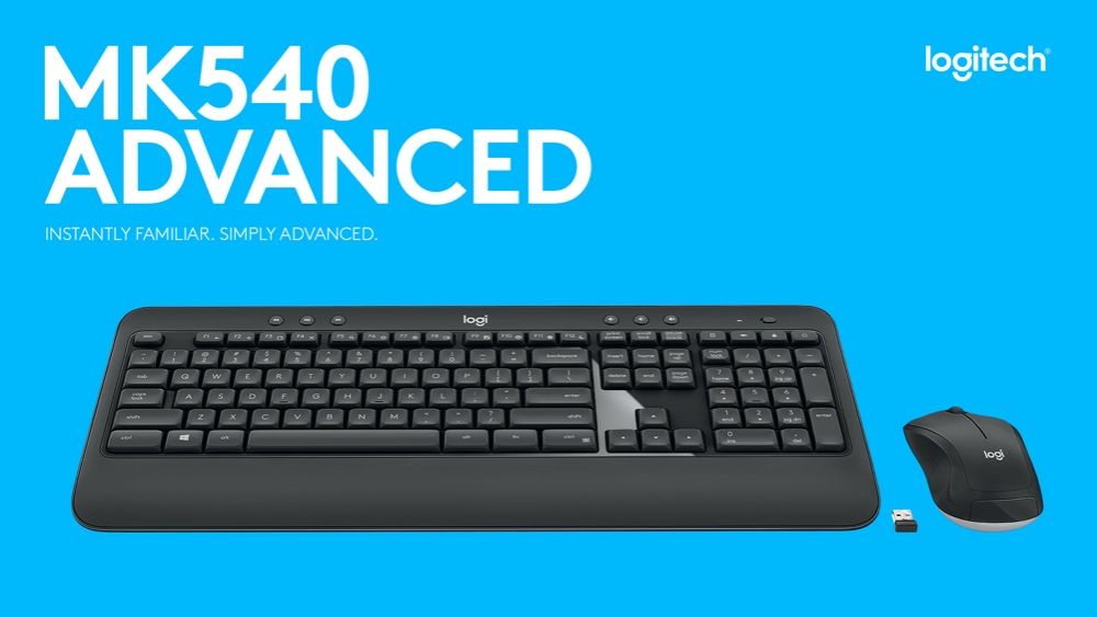 LOGITECH MK540 Advanced беспроводный комплект!