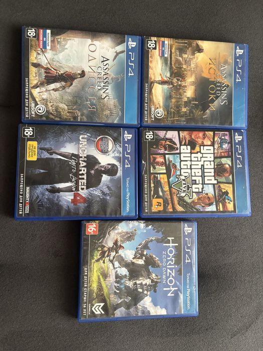 продам диски, игры playstation 4