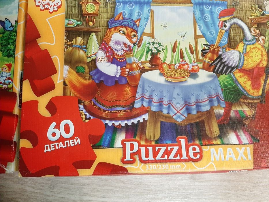 Продам пазлы  крупные