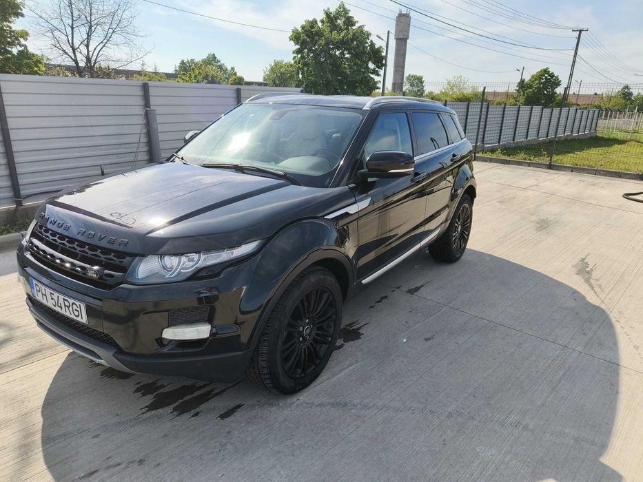 vand range rover evoque 2,2 d, sd4, 190 cp, 4x4 automata an fabricatie  2013