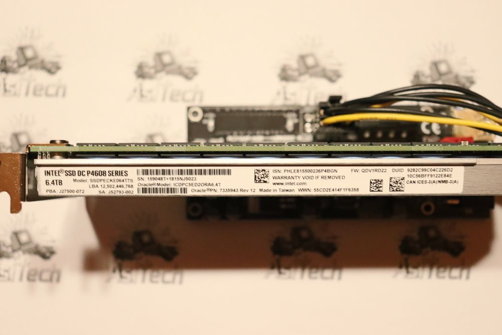 NVME Server/Workstation  TLC Intel SSD DC P4608 6.4TB 100% Health