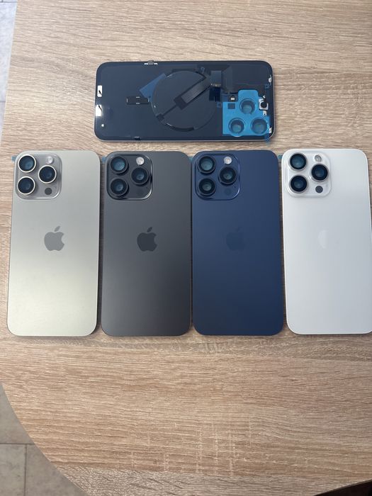 Заден капак / Стъкло за Iphone 15 Pro Max оборудван