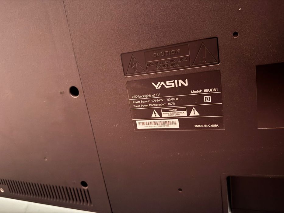 Телевизор yasin 165