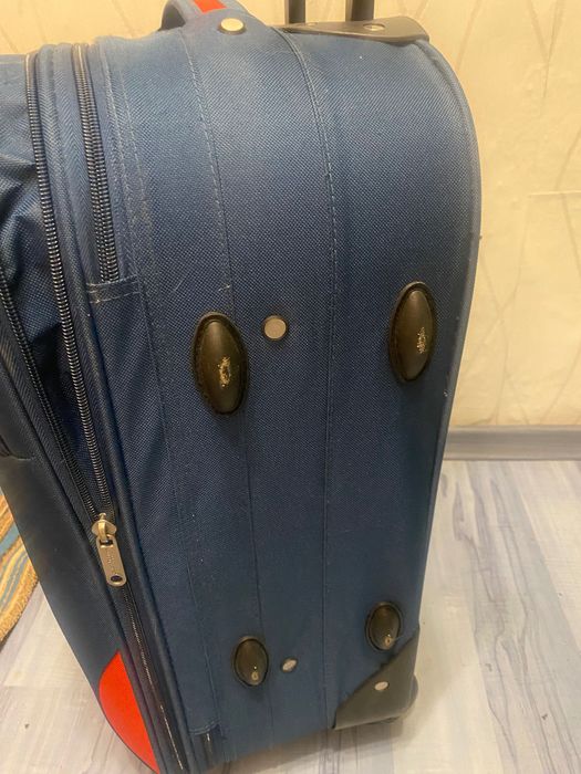 Куфар текстилен - син