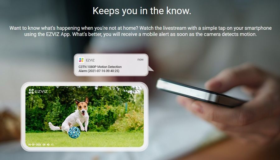 Ezviz C3TN IP Cameră de Supraveghere Wi-Fi Full HD 1080p Sigilat !