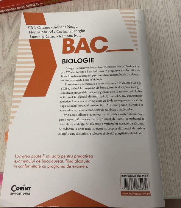 culegeri bac anatomie