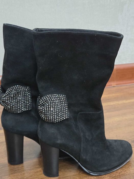 Сапоги натуральная кожа