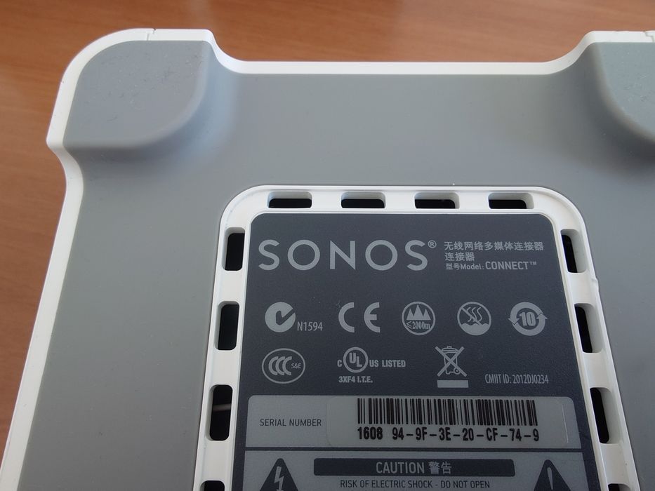 Sonos Connect-streamer wireless