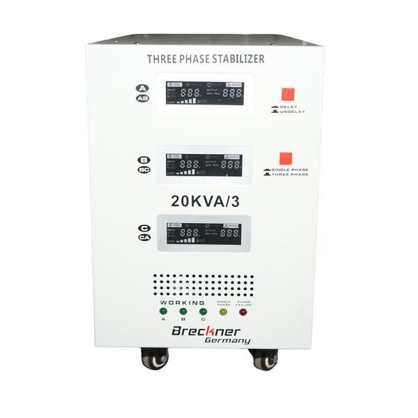 Автоматичен стабилизатор на напрежение 20kva, 16kw трифазен със сервом