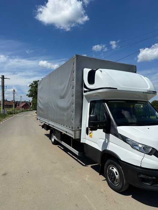 IVECO Daily 50C18 3.5T | 15 Europaleti| Tahograf | Detarat din 5.2T | 6.10m | 160 CP | 2 Bucati