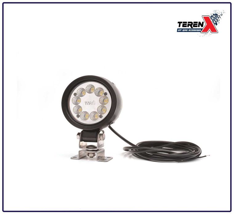 Proiector LED 36 LED-uri, 2000lm, lumină difuză, 12–24V WAS 1216