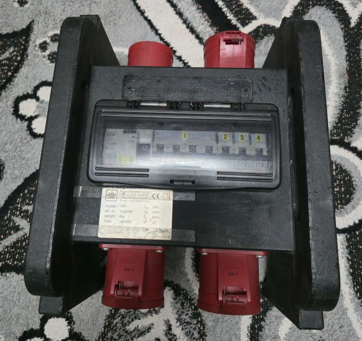 Vând Tablou Electric Friand K30 32A- 6x 230V+ trifazic 400V, verificat