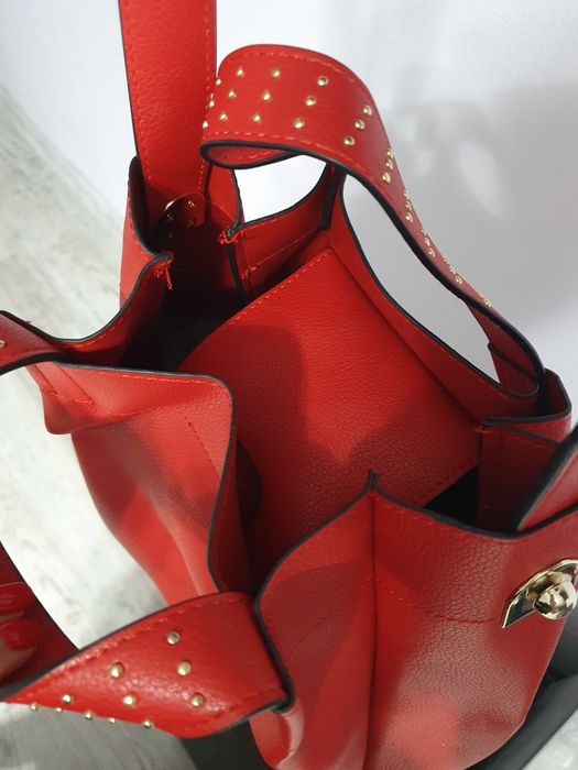 Нова чанта ZARA- червена