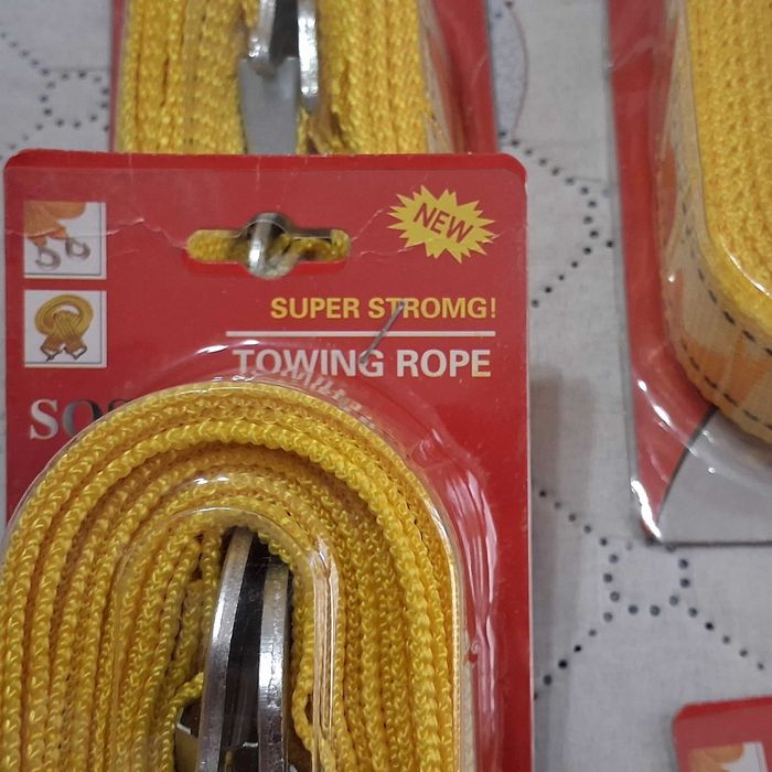 Топ цена-Въже за теглене за кола-джип-ван-автомобил-