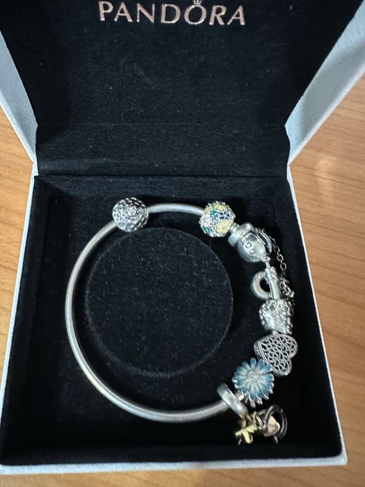 Bratara Pandora flori