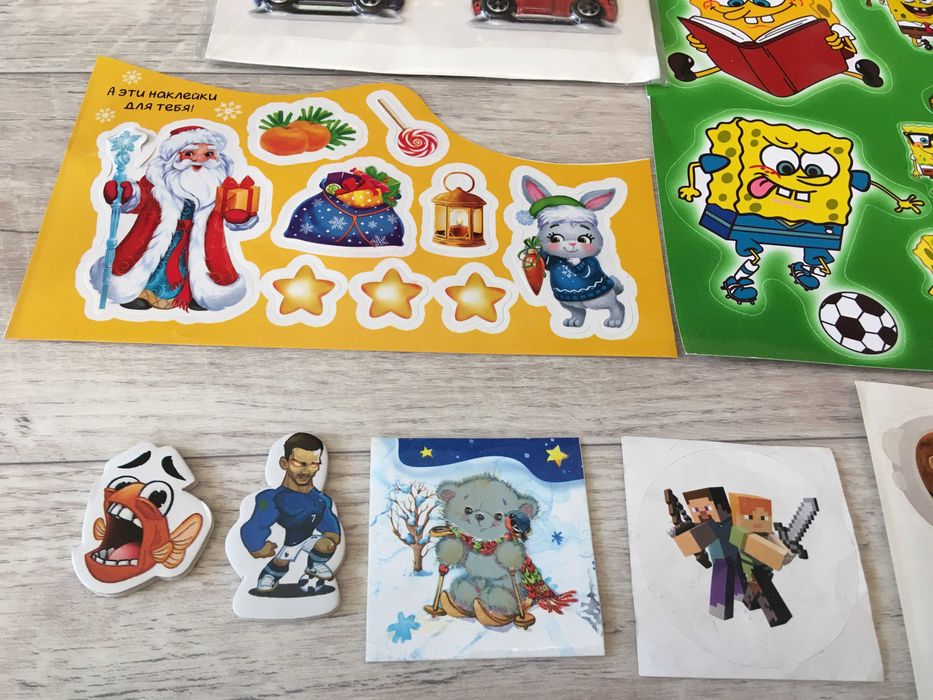 Все наклейки за 1000