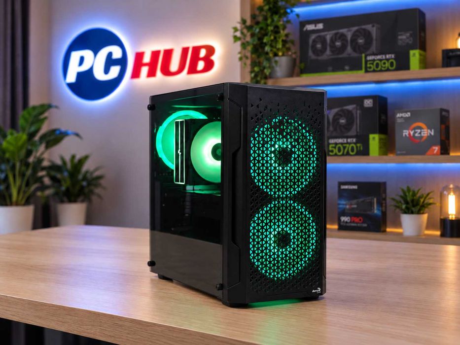 Компютърна конфигурация Ryzen 5 7500F | RTX 5060 8GB | 16GB DDR5 | 500GB NVMe SSD