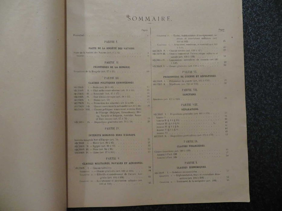 Tratat de pace intre puterile aliate si Ungaria Trianon 1920