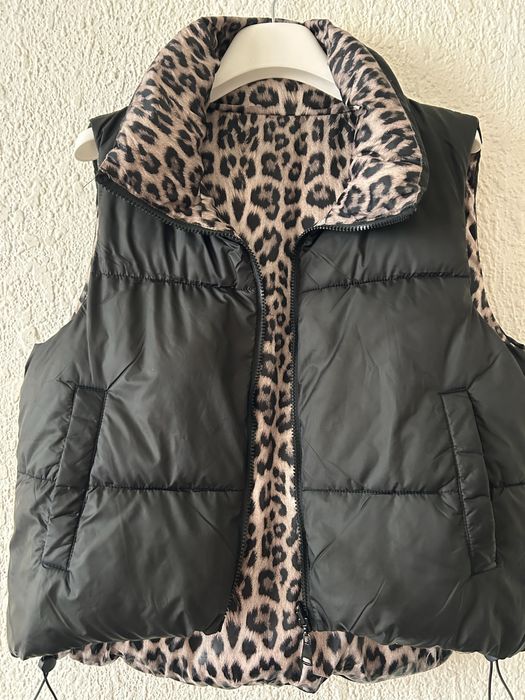 Дамски елек с две лица  S