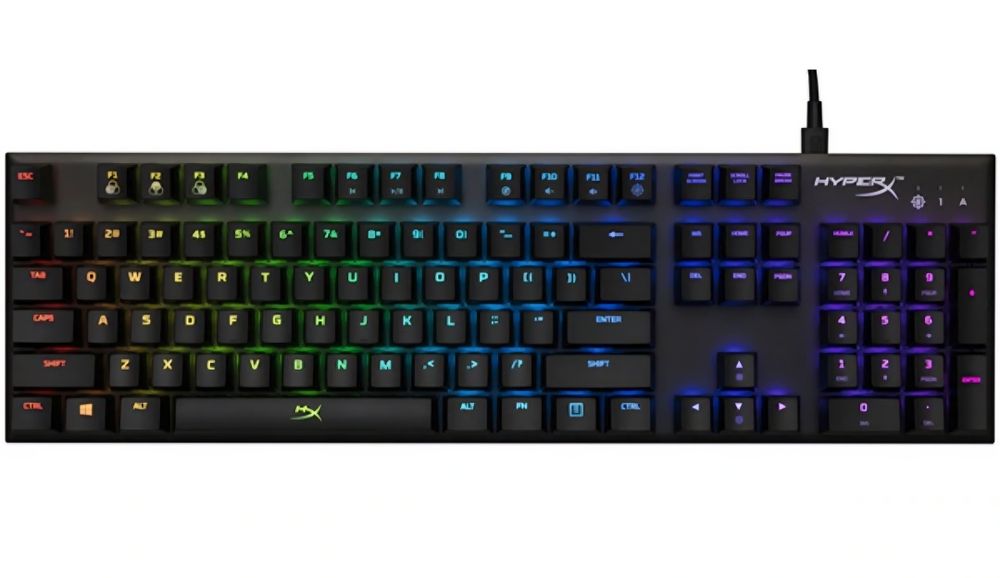 Tastatura HyperX Alloy FPS RGB, Speed Silver Switch