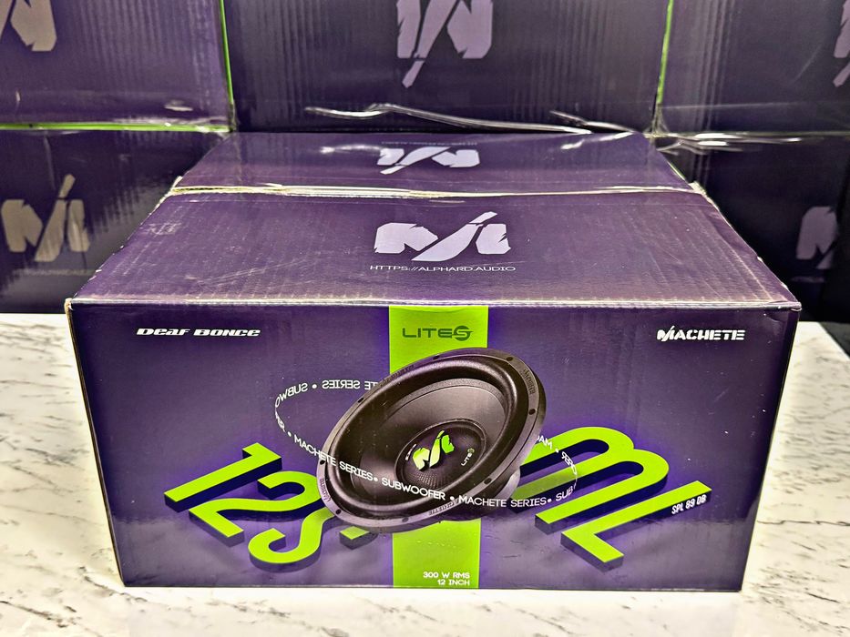 MACHETE(DEAF BONCE)-ML 12S(12 duym, Самбуфер,Сабвуфер,San bufer,Bufer)