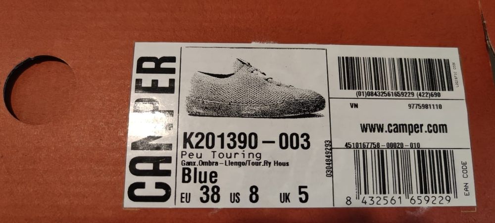 Маратонки Camper