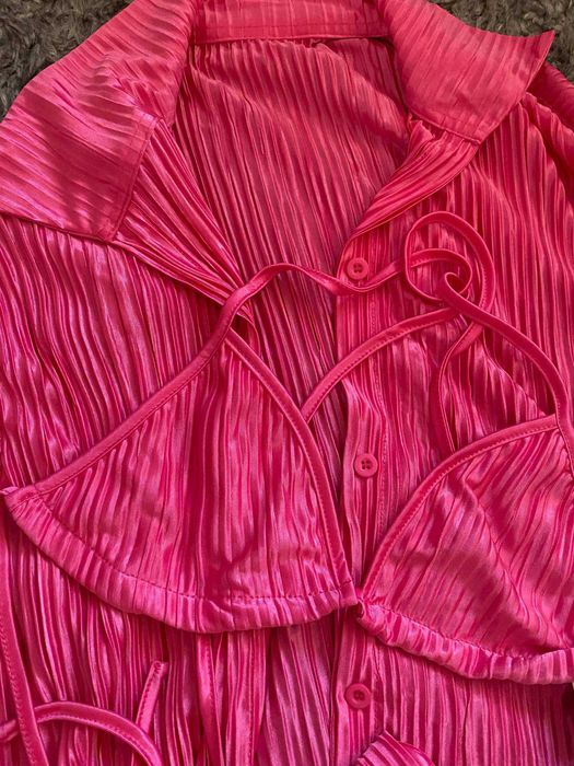 Розов сет от 3 части от Shein