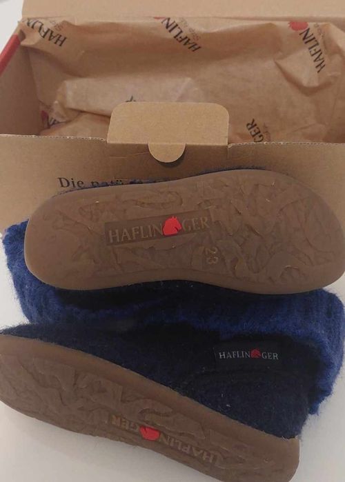 Botosei lana Haflinger mărimea 23