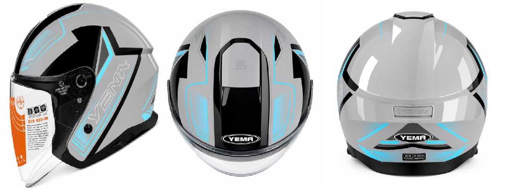 Мото каски скутер YEMA ECE R22.06
