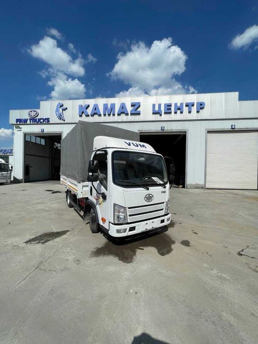 Автофургон бортовой с тентом FAW Tiger VR (15,2 м³), VUM1041