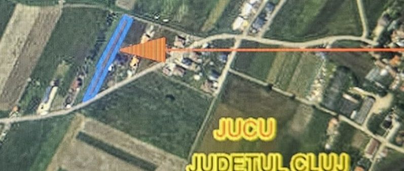 Vânzare teren cu autorizație de construire pt 2 case, Jucu de Mijloc