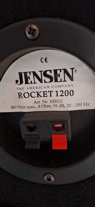 180 lei  Subwoofer Jensen Rocket 1200