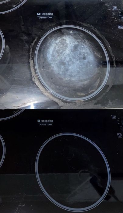 Полировка варочных плиты