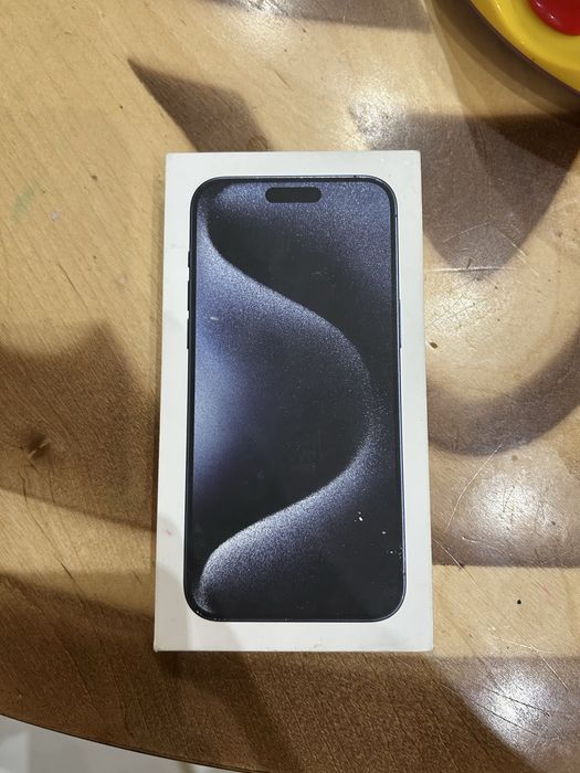 Iphone 15 pro max 1tb blue titanium