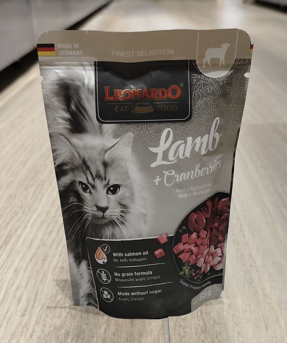 Влажный корм для кошек Leonardo леонардо