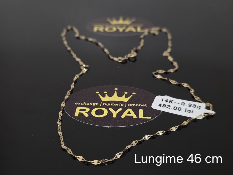 Bijuteria Royal: Lanț aur14k/0.93 gr