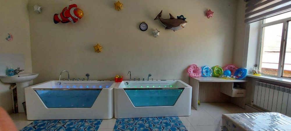 Гидромассажная Ванна для врозлих и детей