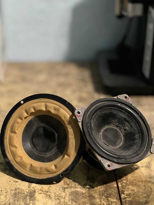 Пару Винтажных Динамиков 4 дюйма | Для Ремонта/Апгрейда Акустики