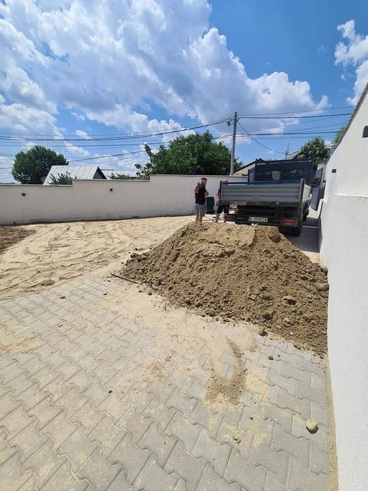 Nisip ,pământ, pietriș la cele mai mici preturi !!!